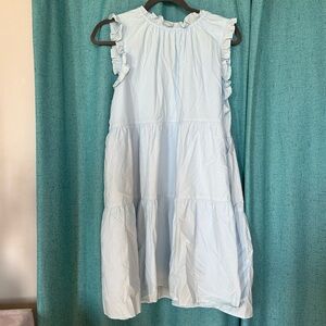 Light Blue Flowy Dress